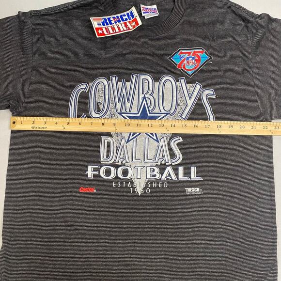 Cowboys XL NWT shirt vintage single stitch 1994 - Picture 5 of 8